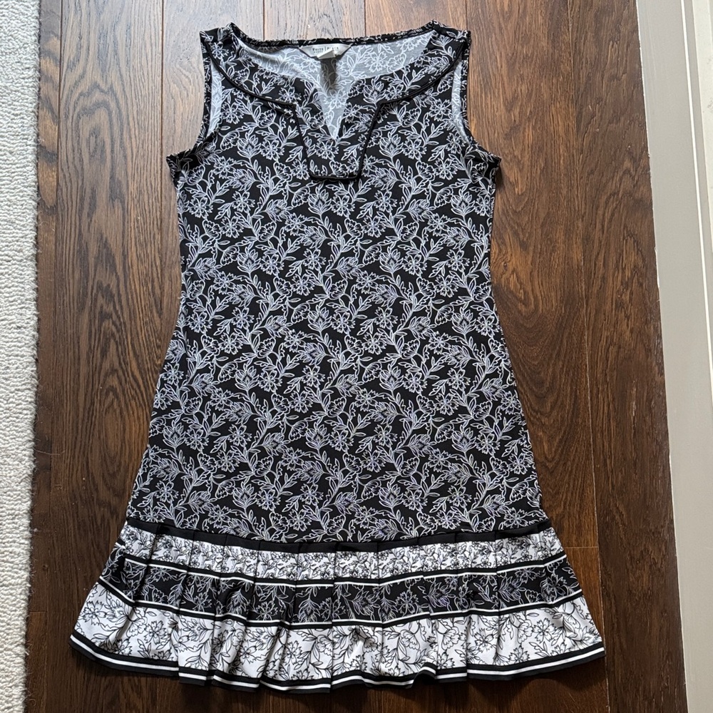 White House Black Market Floral Pattern Dress